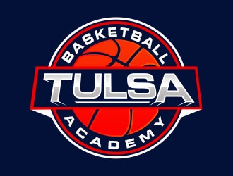 Tulsa Basketball Academy logo design by Benok