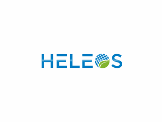 Heleos logo design by santrie