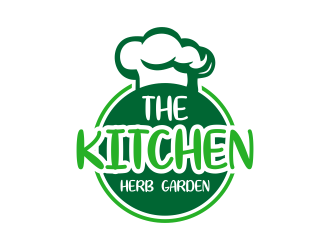 The Kitchen Herb Garden logo design by Kopiireng