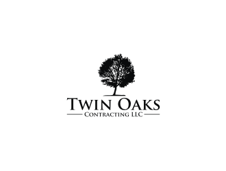 Twin Oaks Contracting LLC logo design by narnia
