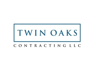Twin Oaks Contracting LLC logo design by sabyan