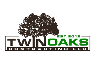 Twin Oaks Contracting LLC logo design by nexgen