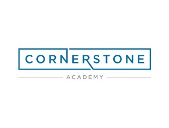 Cornerstone Academy logo design by sabyan