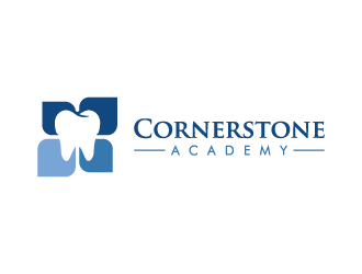 Cornerstone Academy logo design by pencilhand