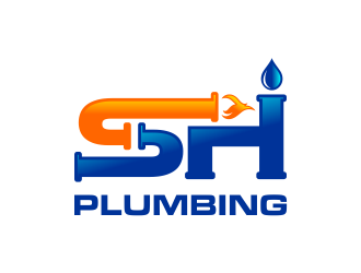 Scott Hale Plumbing Heating and Air  logo design by hidro
