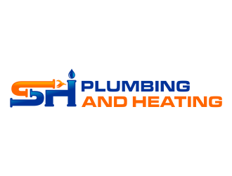 Scott Hale Plumbing Heating and Air  logo design by hidro