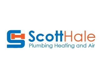 Scott Hale Plumbing Heating and Air  logo design by ruthracam
