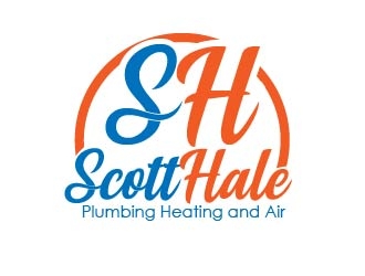 Scott Hale Plumbing Heating and Air  logo design by ruthracam