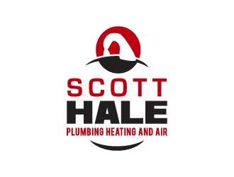 Scott Hale Plumbing Heating and Air  logo design by sakarep