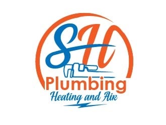 Scott Hale Plumbing Heating and Air  logo design by ruthracam