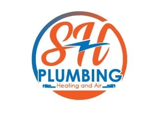 Scott Hale Plumbing Heating and Air  logo design by ruthracam