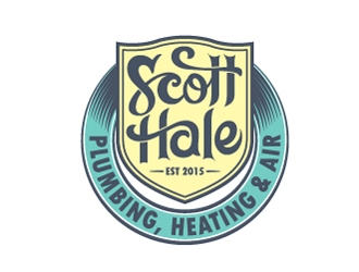 Scott Hale Plumbing Heating and Air  logo design by josephope
