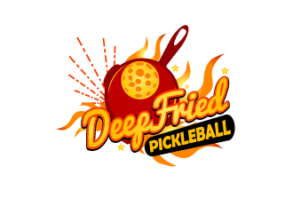Deep Fried Pickleball logo design by Silverrack