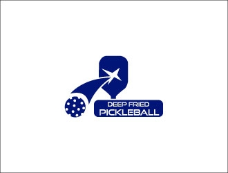 Deep Fried Pickleball logo design by GrafixDragon