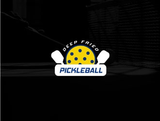 Deep Fried Pickleball logo design by GrafixDragon