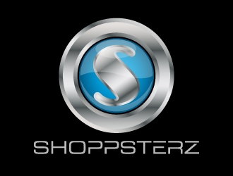 Shoppsterz logo design by cybil