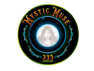 Mystic Muse 333 Jewelry Logo Design