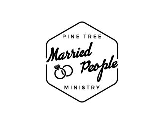 Pine Tree Married People Ministry logo design by maserik