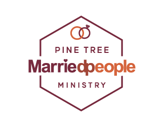 Pine Tree Married People Ministry logo design by bluespix