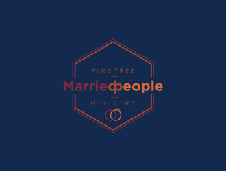 Pine Tree Married People Ministry logo design by ndaru