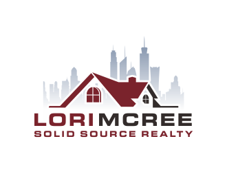 Lori McRee Solid Source Realty logo design by Girly