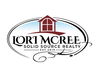 Lori McRee Solid Source Realty logo design by DreamLogoDesign