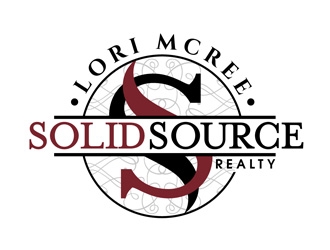 Lori McRee Solid Source Realty logo design by DreamLogoDesign