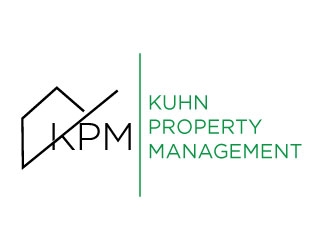 Kuhn Property Management (KPM) logo design by Erasedink