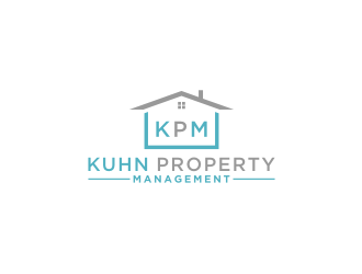 Kuhn Property Management (KPM) logo design by bricton