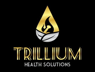 Trillium Health Solutions logo design by cikiyunn