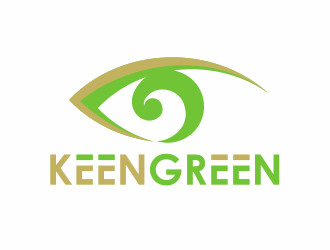 Keen Green logo design by serprimero