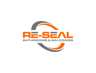 RE-SEAL BATHROOMS & BALCONIES logo design by haidar