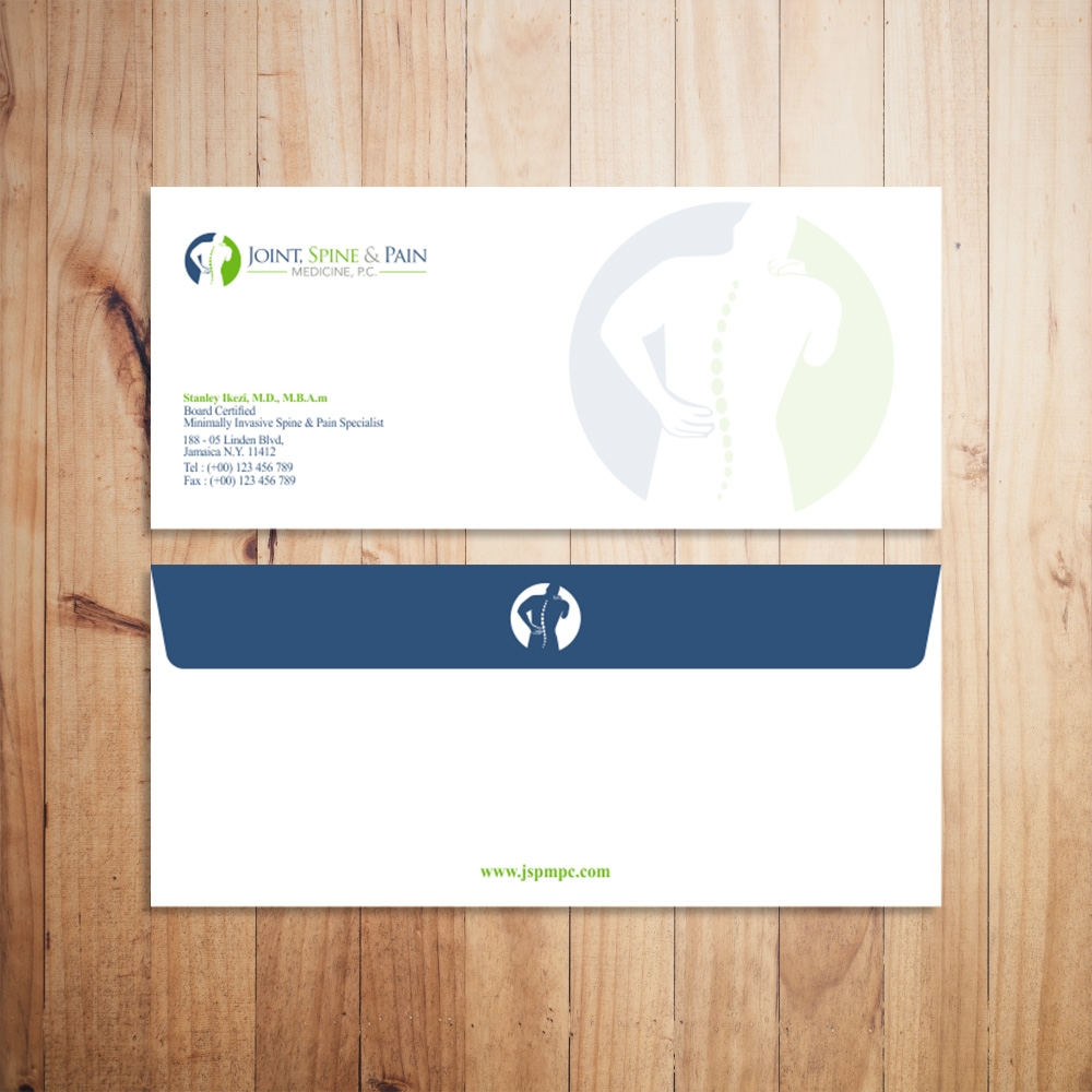 Joint, Spine & Pain Medicine, P.C. logo design by Kindo