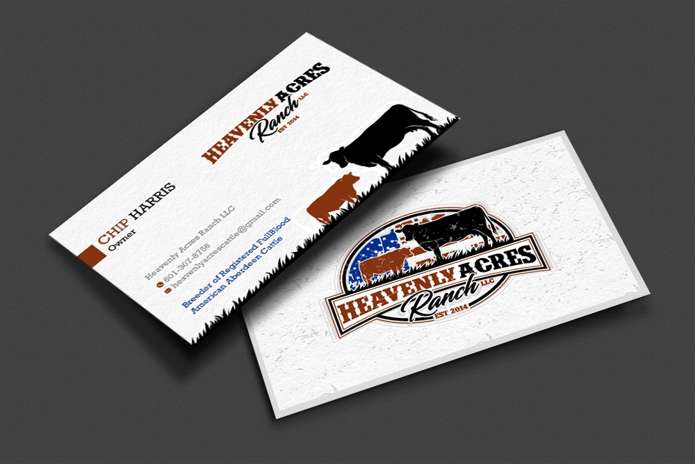 Heavenly Acres Ranch, LLC logo design by DreamLogoDesign