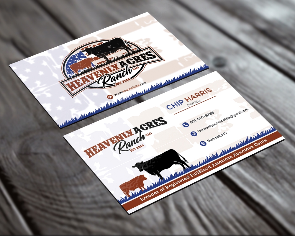 Heavenly Acres Ranch, LLC logo design by MastersDesigns