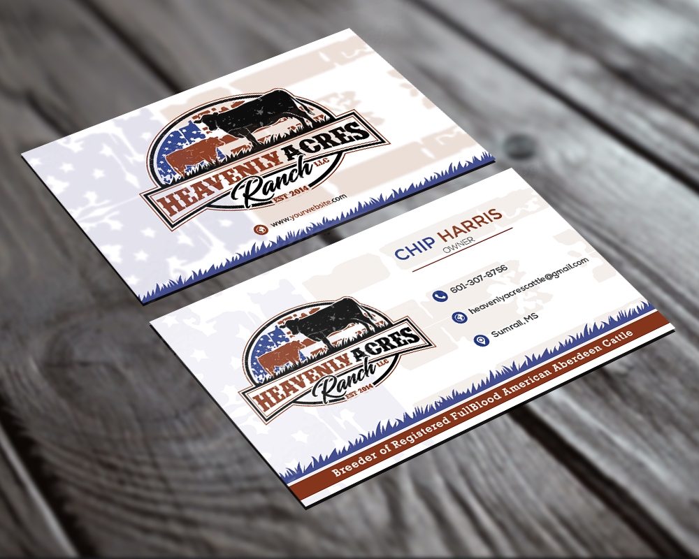 Heavenly Acres Ranch, LLC logo design by MastersDesigns