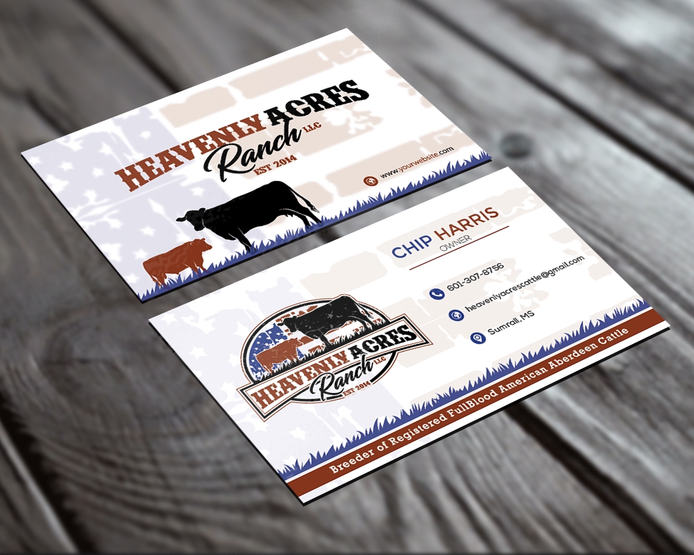 Heavenly Acres Ranch, LLC logo design by MastersDesigns