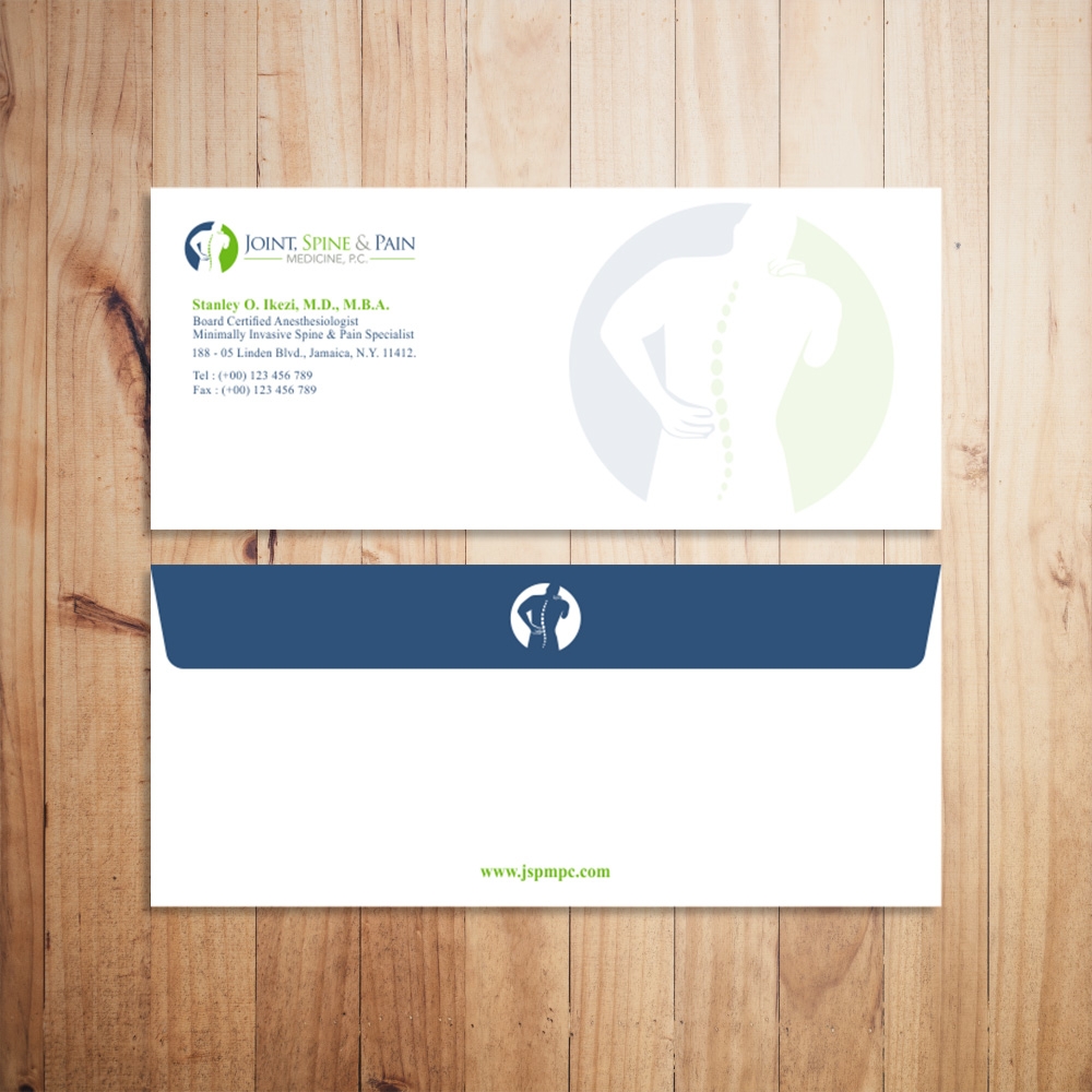 Joint, Spine & Pain Medicine, P.C. logo design by Kindo