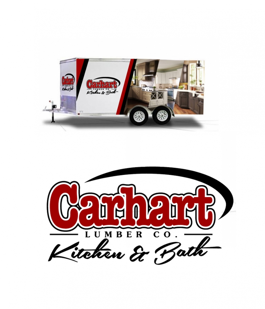 Carhart Lumber Co. - Need to add Kitchen & Bath to the original logo logo design by ZQDesigns