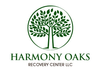 Harmony Oaks Recovery Center LLC logo design by Suvendu