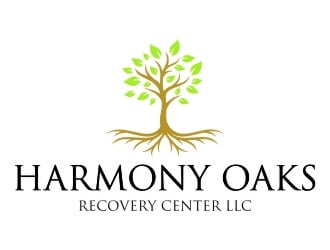 Harmony Oaks Recovery Center LLC logo design by jetzu