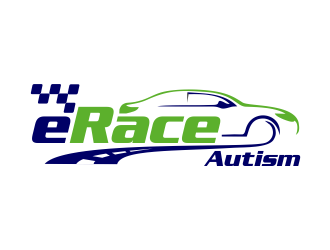 eRace Autism logo design by done