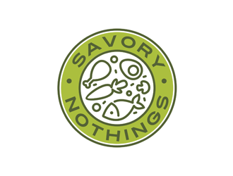 Savory Nothings logo design by logolady