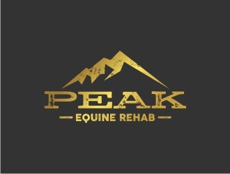 Peak Equine Rehab logo design by GemahRipah