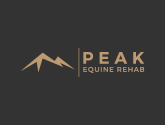 Peak Equine Rehab logo design by dchris