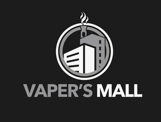 Vapers Mall logo design by pagla