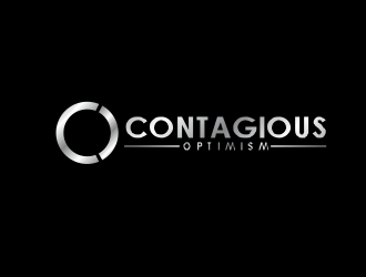 Contagious Optimism  logo design by giphone