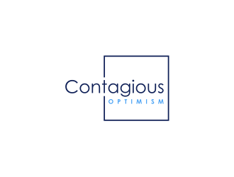 Contagious Optimism  logo design by meliodas