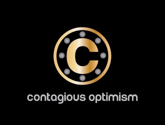Contagious Optimism  logo design by defeale
