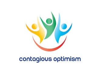 Contagious Optimism  logo design by defeale